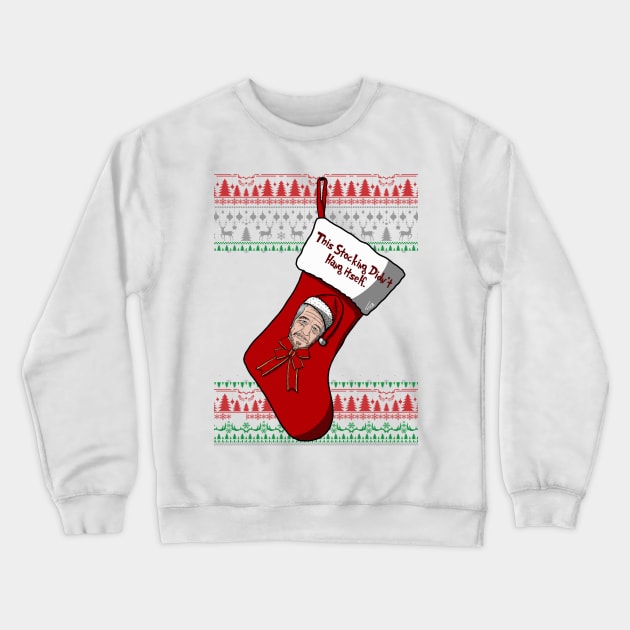 Epstein Christmas Stocking Christmas Sweater Crewneck Sweatshirt by freezethecomedian